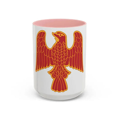 2 Maintenance Company (U.S. Army) Accent Coffee Mug 15oz Pink - Go Mug Yourself
