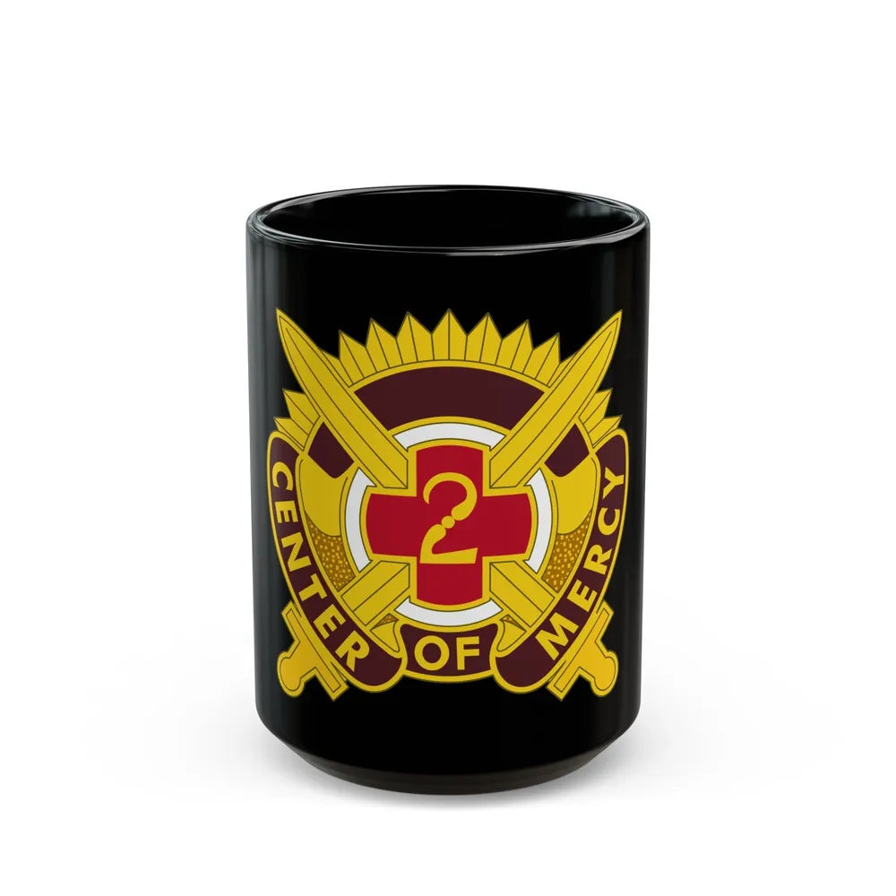 2 Medical Brigade 2 (U.S. Army) Black Coffee Mug-15oz-Go Mug Yourself