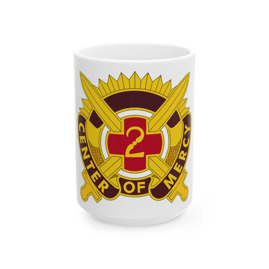 2 Medical Brigade 2 (U.S. Army) White Coffee Mug-15oz-Go Mug Yourself