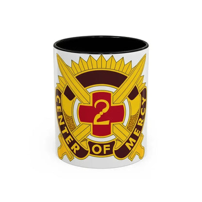 2 Medical Brigade 2 (U.S. Army) Accent Coffee Mug 11oz Black - Go Mug Yourself