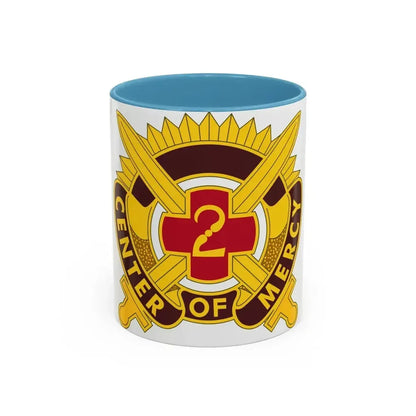 2 Medical Brigade 2 (U.S. Army) Accent Coffee Mug 11oz Light Blue - Go Mug Yourself