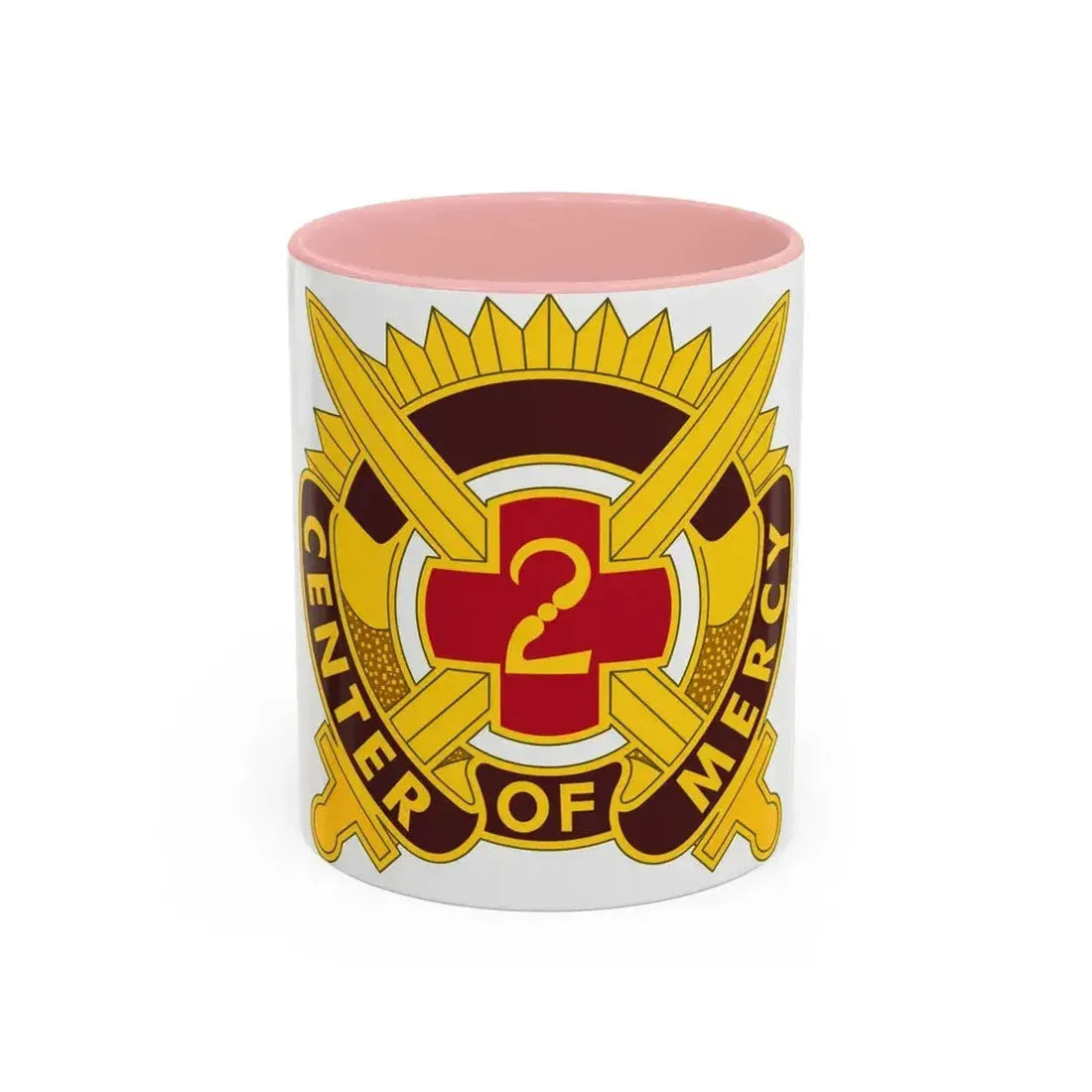 2 Medical Brigade 2 (U.S. Army) Accent Coffee Mug 11oz Pink - Go Mug Yourself