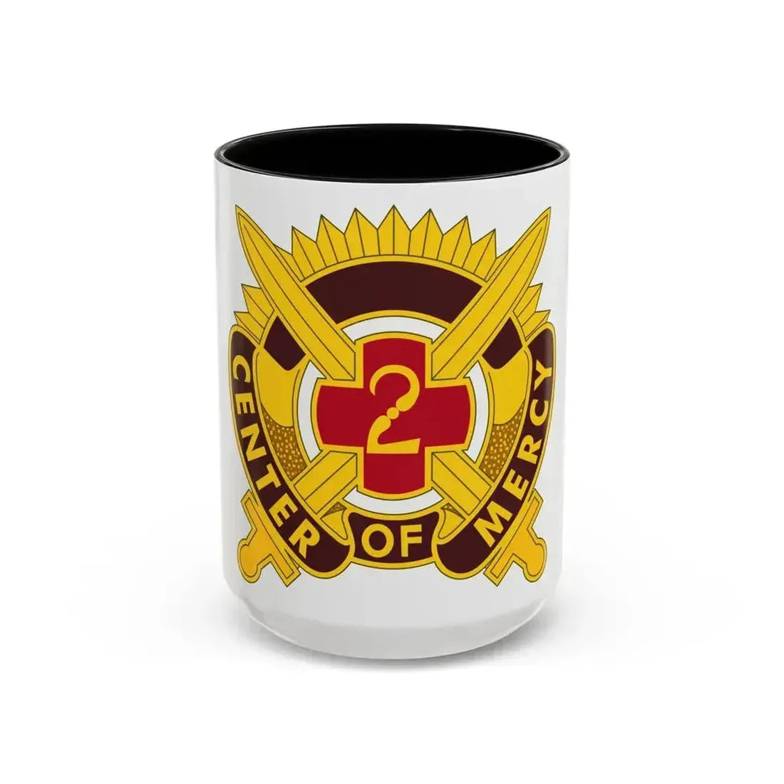 2 Medical Brigade 2 (U.S. Army) Accent Coffee Mug 15oz Black - Go Mug Yourself