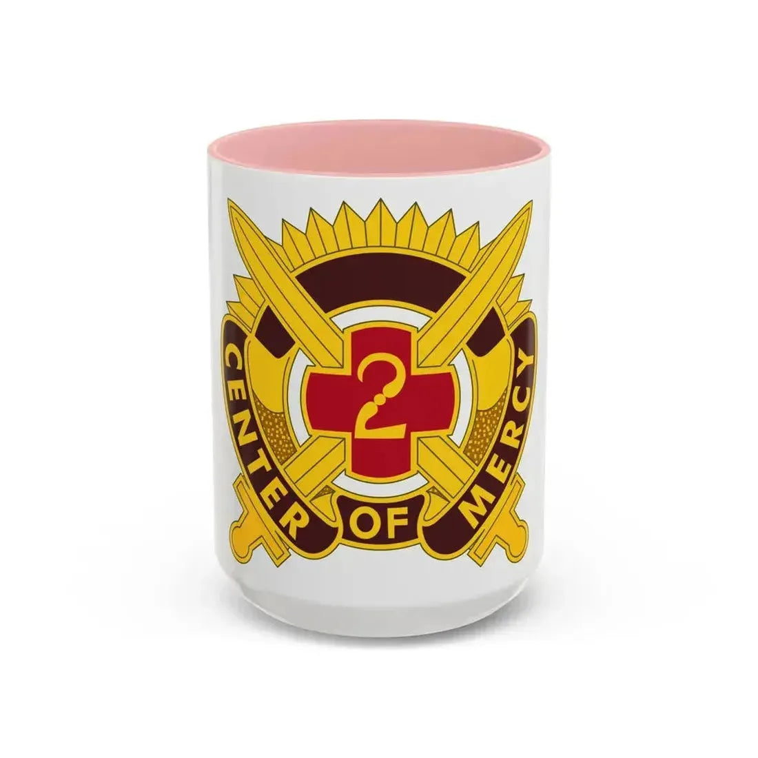 2 Medical Brigade 2 (U.S. Army) Accent Coffee Mug 15oz Pink - Go Mug Yourself