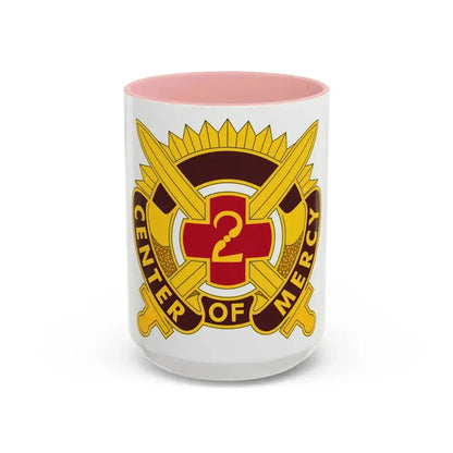 2 Medical Brigade 2 (U.S. Army) Accent Coffee Mug 15oz Pink - Go Mug Yourself