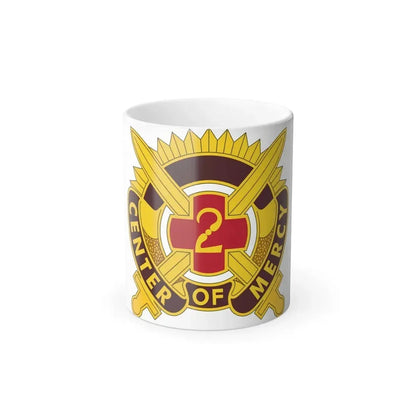 2 Medical Brigade 2 (U.S. Army) Color Changing Coffee Mug 11oz - Go Mug Yourself