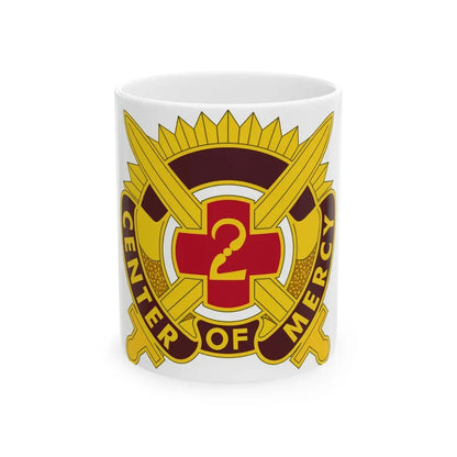 2 Medical Brigade 2 (U.S. Army) White Coffee Mug 11oz - Go Mug Yourself