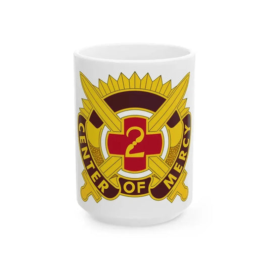 2 Medical Brigade 2 (U.S. Army) White Coffee Mug 15oz - Go Mug Yourself
