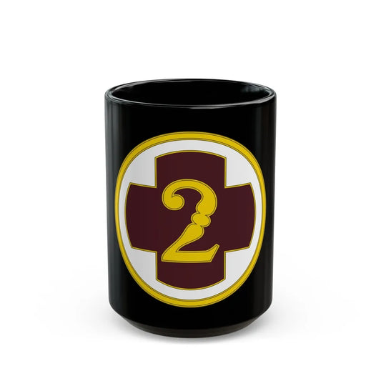 2 Medical Brigade 3 (U.S. Army) Black Coffee Mug-15oz-Go Mug Yourself