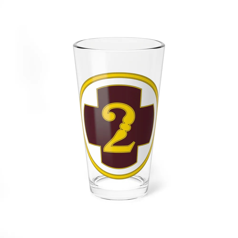 2 Medical Brigade 3 (U.S. Army) Pint Glass 16oz-16oz-Go Mug Yourself