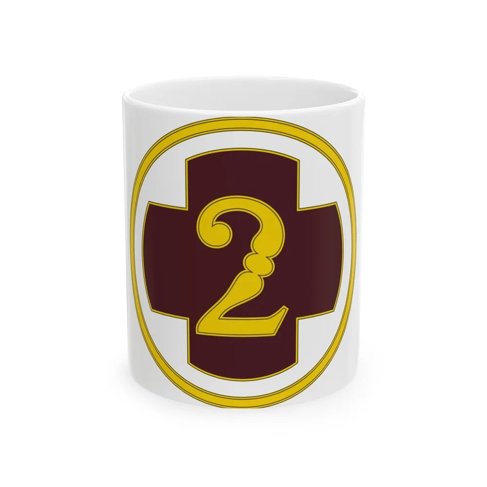 2 Medical Brigade 3 (U.S. Army) White Coffee Mug-11oz-Go Mug Yourself