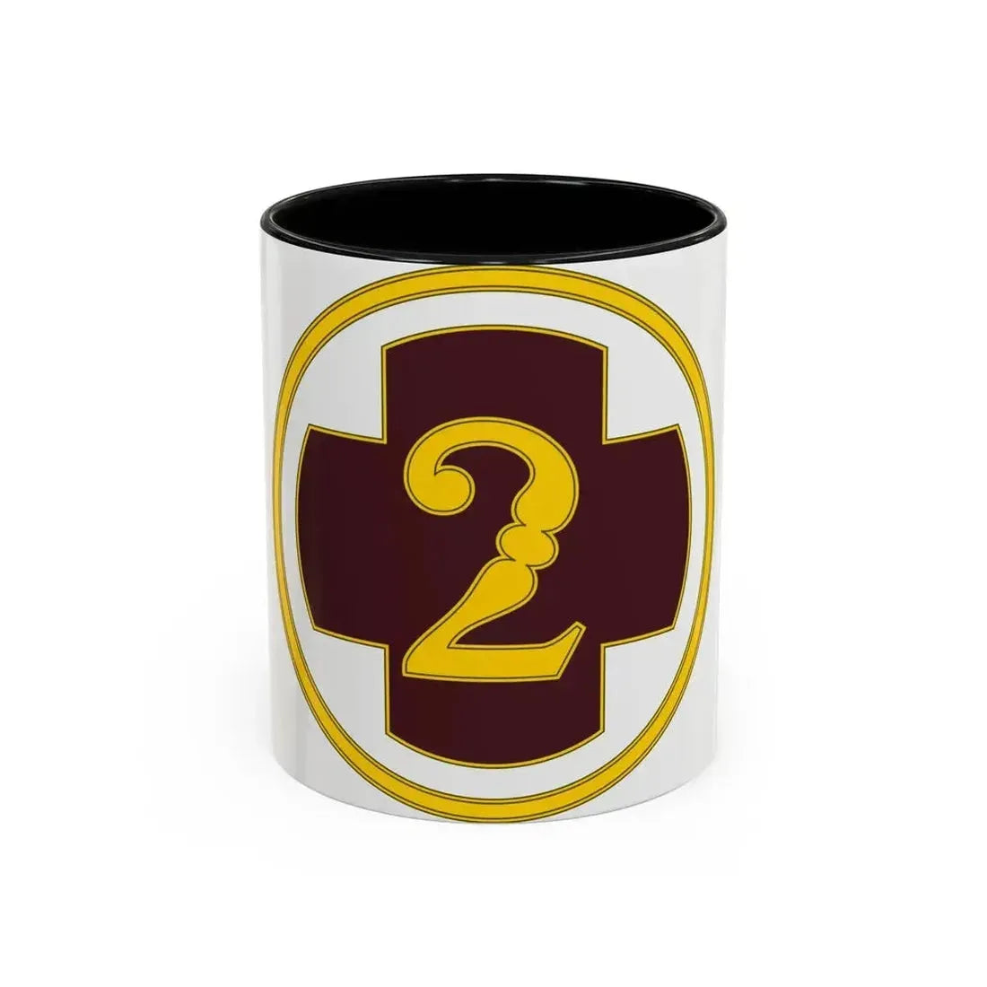 2 Medical Brigade 3 (U.S. Army) Accent Coffee Mug 11oz Black - Go Mug Yourself