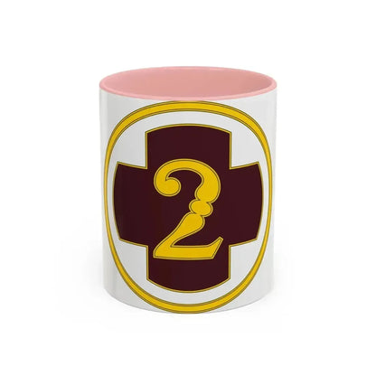 2 Medical Brigade 3 (U.S. Army) Accent Coffee Mug 11oz Pink - Go Mug Yourself