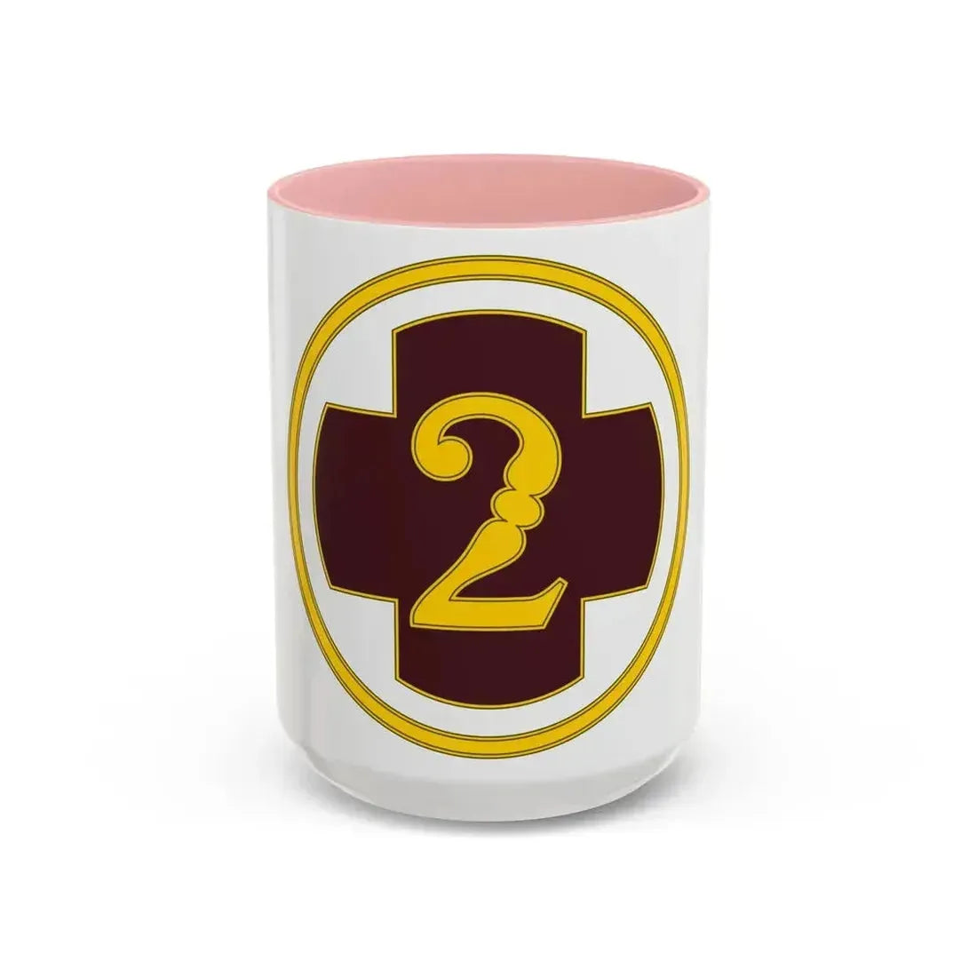2 Medical Brigade 3 (U.S. Army) Accent Coffee Mug 15oz Pink - Go Mug Yourself