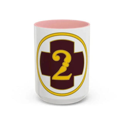 2 Medical Brigade 3 (U.S. Army) Accent Coffee Mug 15oz Pink - Go Mug Yourself