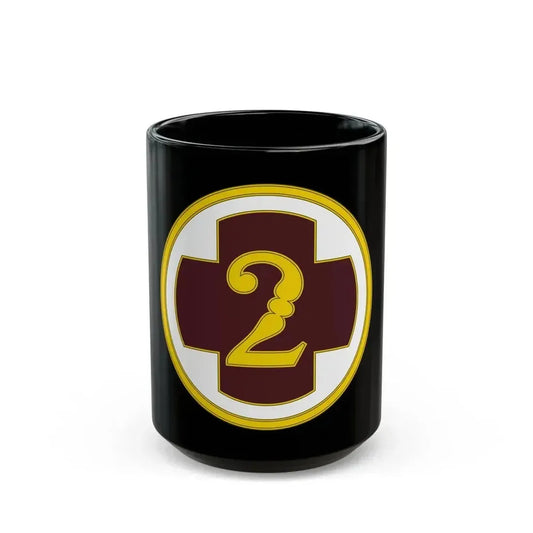 2 Medical Brigade 3 (U.S. Army) Black Coffee Mug 15oz - Go Mug Yourself