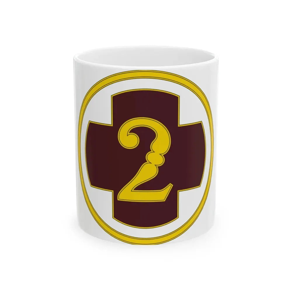 2 Medical Brigade 3 (U.S. Army) White Coffee Mug 11oz - Go Mug Yourself