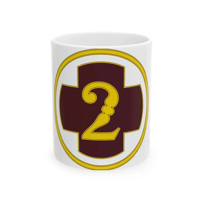 2 Medical Brigade 3 (U.S. Army) White Coffee Mug 11oz - Go Mug Yourself