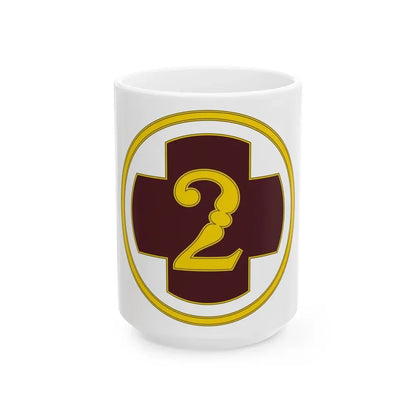 2 Medical Brigade 3 (U.S. Army) White Coffee Mug 15oz - Go Mug Yourself