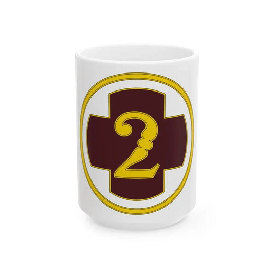 2 Medical Brigade 3 (U.S. Army) White Coffee Mug 15oz - Go Mug Yourself