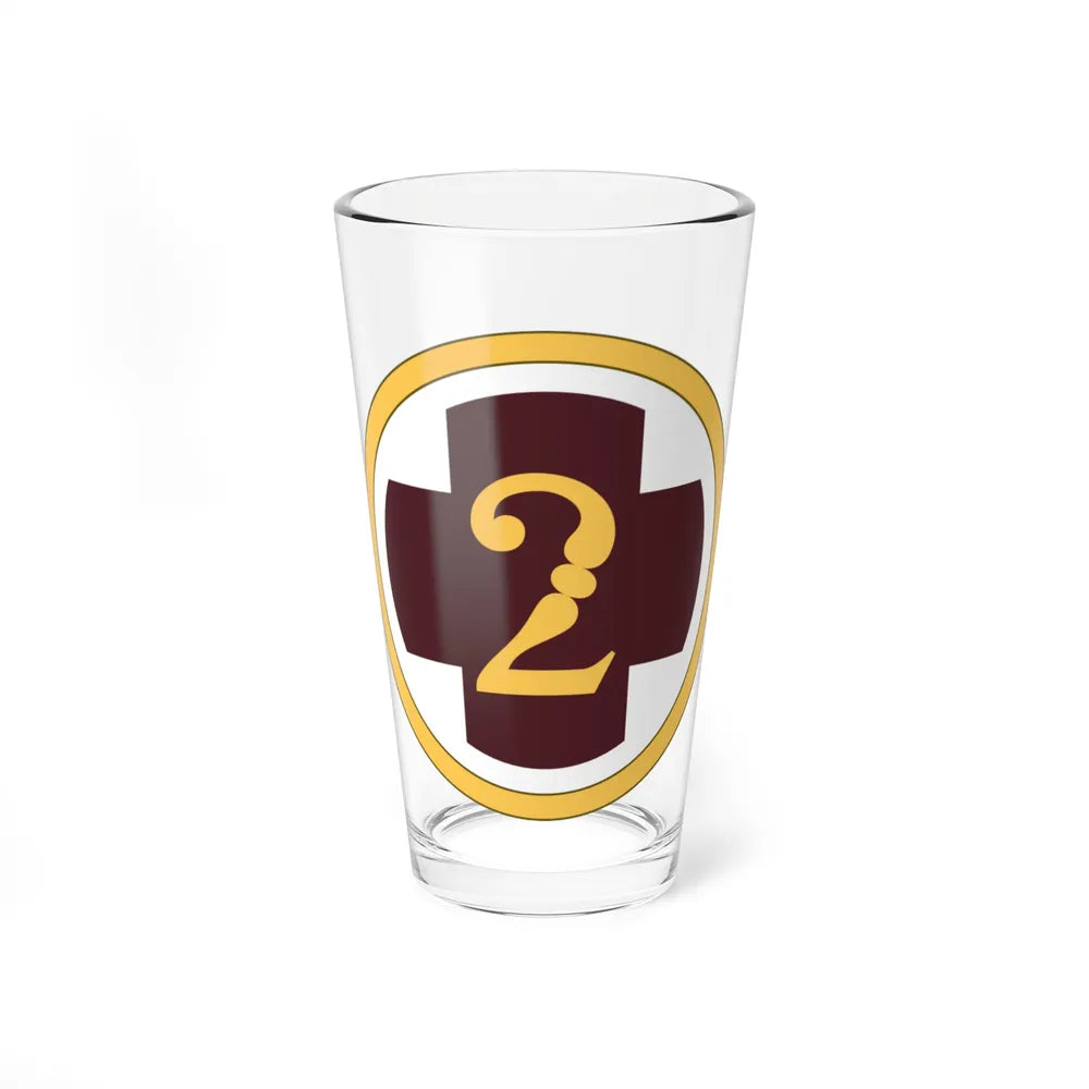 2 Medical Brigade (U.S. Army) Pint Glass 16oz-16oz-Go Mug Yourself