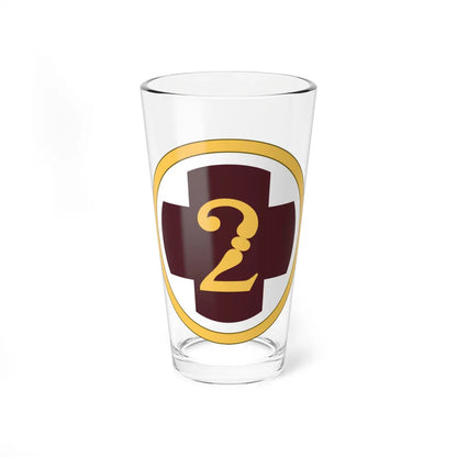 2 Medical Brigade (U.S. Army) Pint Glass 16oz-16oz-Go Mug Yourself