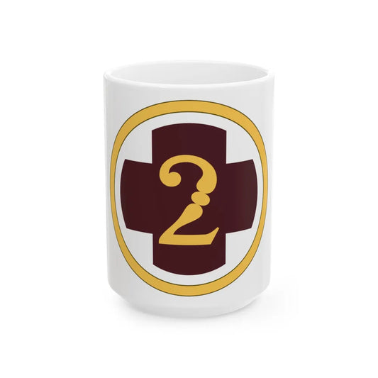 2 Medical Brigade (U.S. Army) White Coffee Mug-15oz-Go Mug Yourself