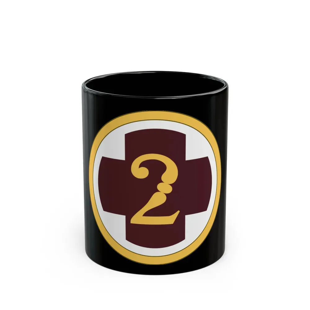 2 Medical Brigade (U.S. Army) Black Coffee Mug 11oz - Go Mug Yourself