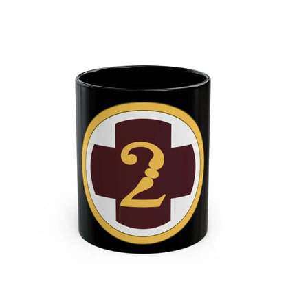 2 Medical Brigade (U.S. Army) Black Coffee Mug 11oz - Go Mug Yourself