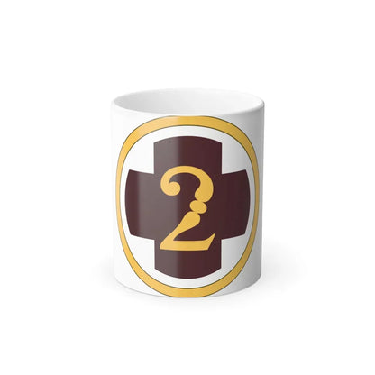 2 Medical Brigade (U.S. Army) Color Changing Coffee Mug 11oz - Go Mug Yourself