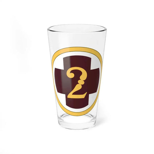 2 Medical Brigade (U.S. Army) Pint Glass 16oz 16oz - Go Mug Yourself