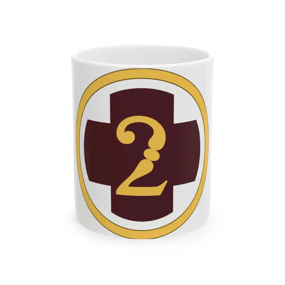 2 Medical Brigade (U.S. Army) White Coffee Mug 11oz - Go Mug Yourself