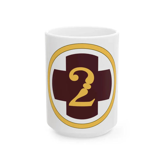2 Medical Brigade (U.S. Army) White Coffee Mug 15oz - Go Mug Yourself