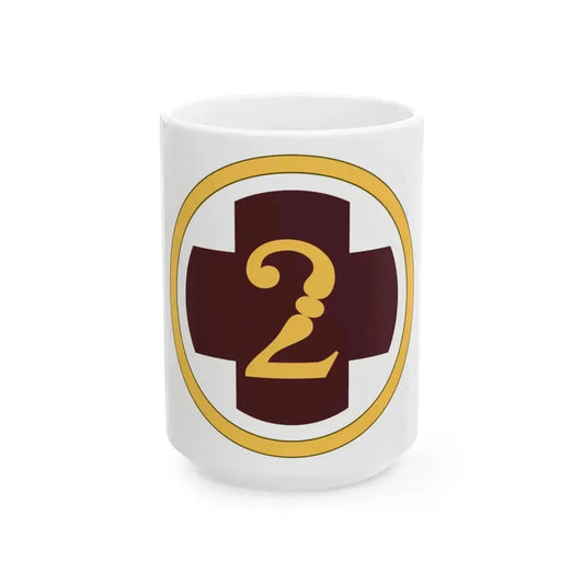 2 Medical Brigade (U.S. Army) White Coffee Mug 15oz - Go Mug Yourself
