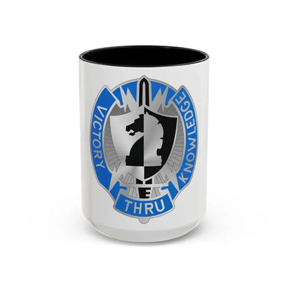 2 Military Intelligence Command 2 (U.S. Army) Accent Coffee Mug 15oz Black - Go Mug Yourself