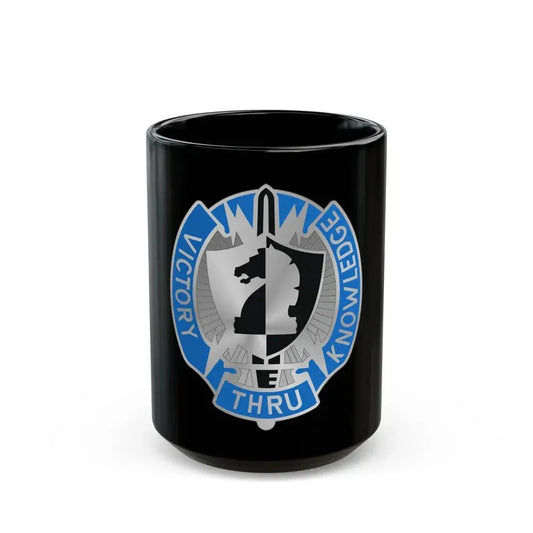2 Military Intelligence Command 2 (U.S. Army) Black Coffee Mug 15oz - Go Mug Yourself