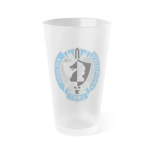 2 Military Intelligence Command 2 (U.S. Army) Frosted Pint Glass 16oz Default Title - Go Mug Yourself
