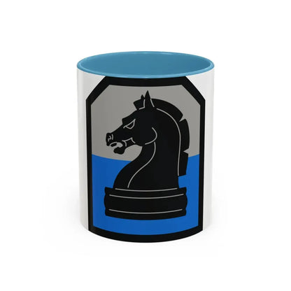2 Military Intelligence Command (U.S. Army) Accent Coffee Mug 11oz Light Blue - Go Mug Yourself