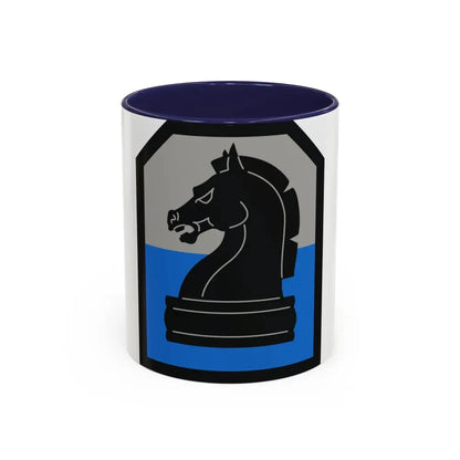 2 Military Intelligence Command (U.S. Army) Accent Coffee Mug 11oz Navy - Go Mug Yourself