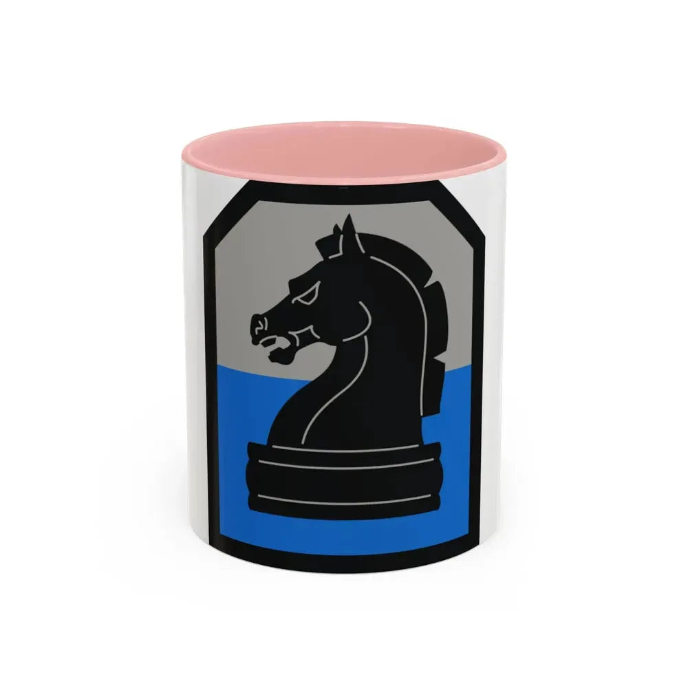 2 Military Intelligence Command (U.S. Army) Accent Coffee Mug 11oz Pink - Go Mug Yourself