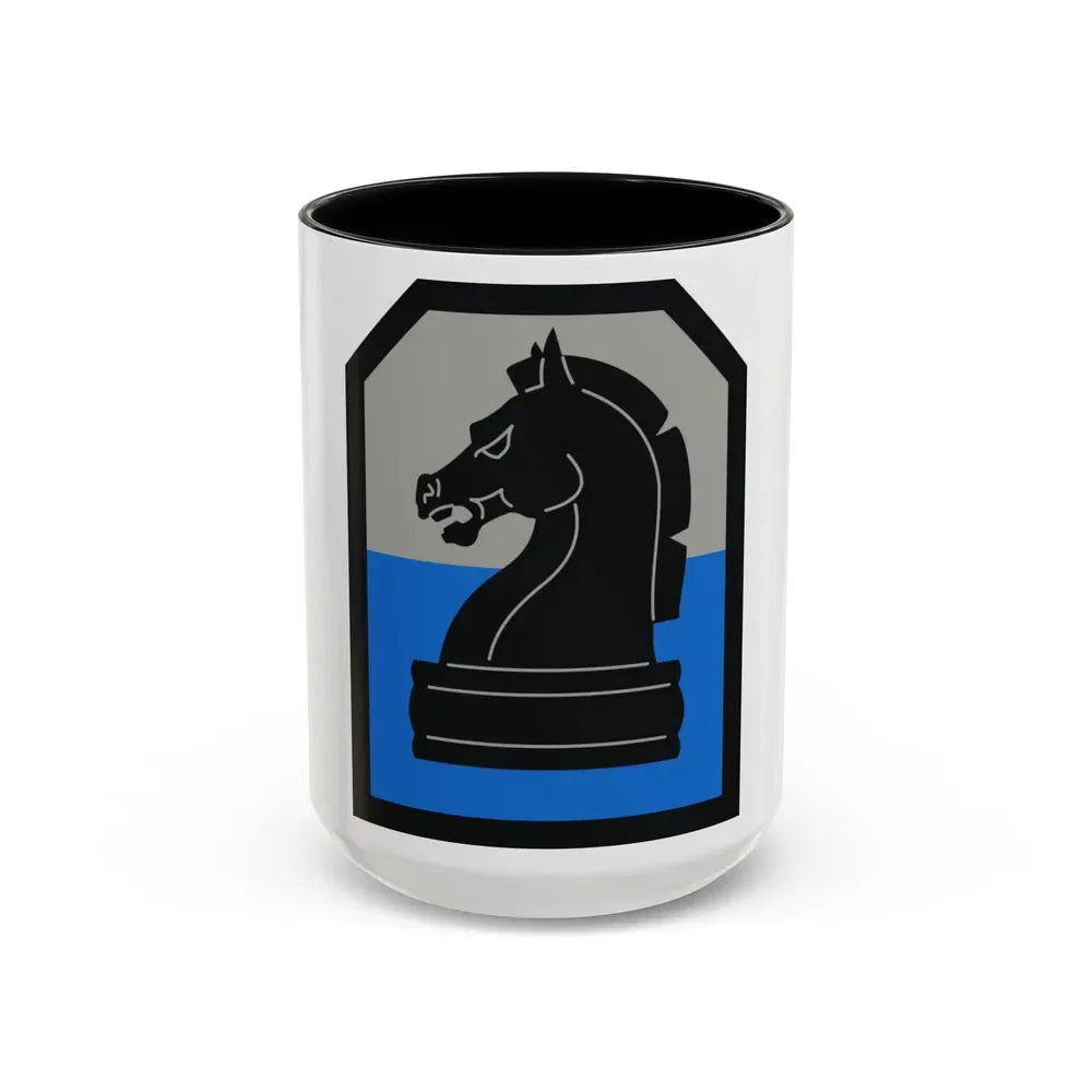 2 Military Intelligence Command (U.S. Army) Accent Coffee Mug 15oz Black - Go Mug Yourself