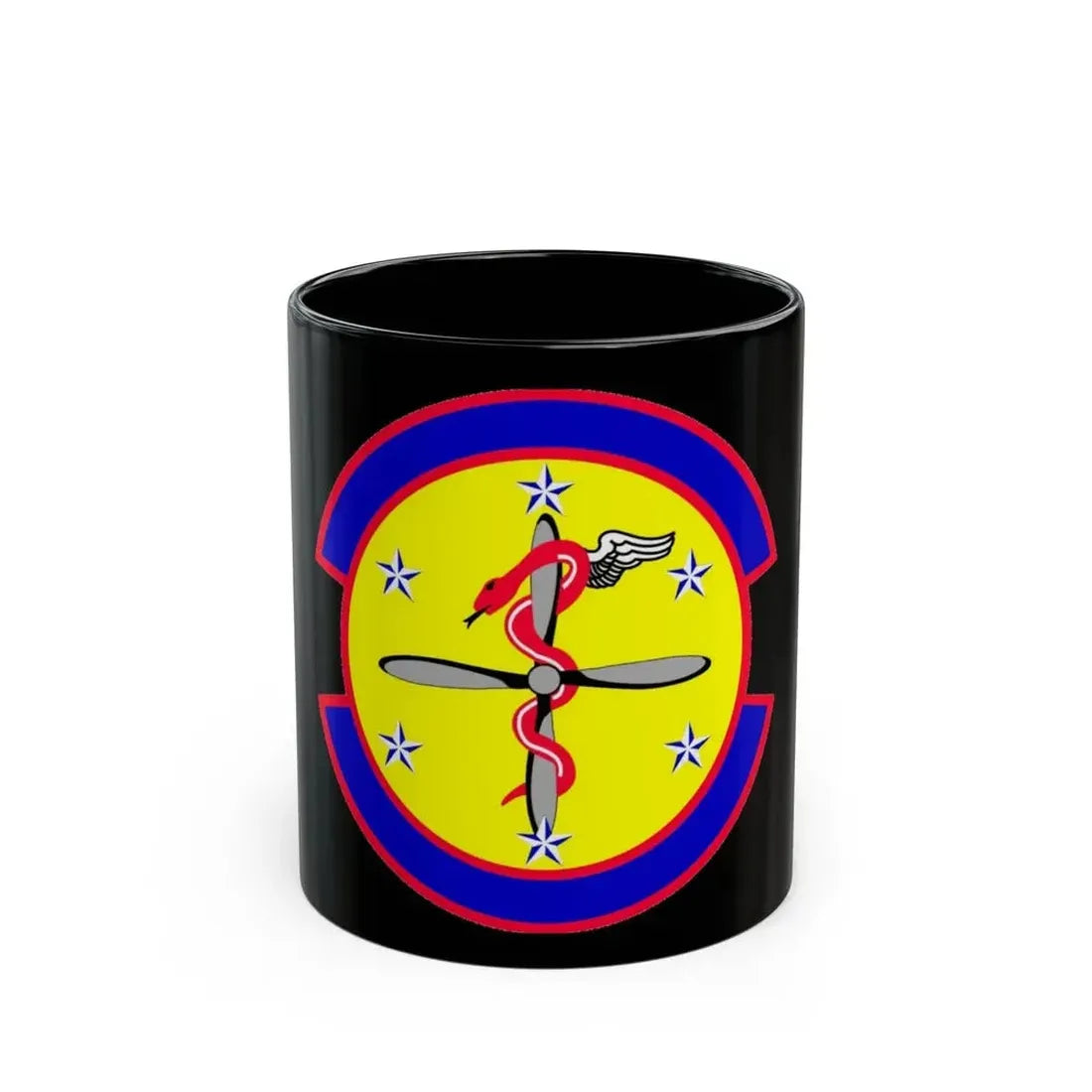 2 Operational Medical Readiness Squadron AFGSC (U.S. Air Force) Black Coffee Mug 11oz - Go Mug Yourself