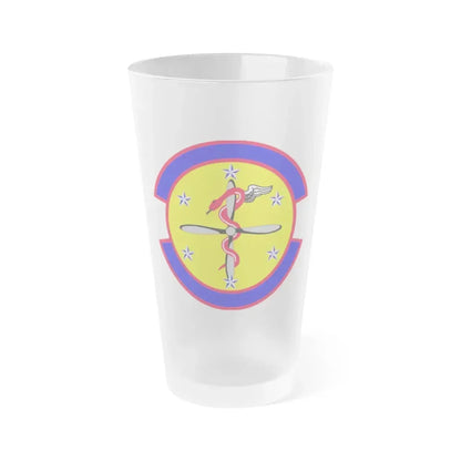 2 Operational Medical Readiness Squadron AFGSC (U.S. Air Force) Frosted Pint Glass 16oz 16oz Frosted - Go Mug Yourself