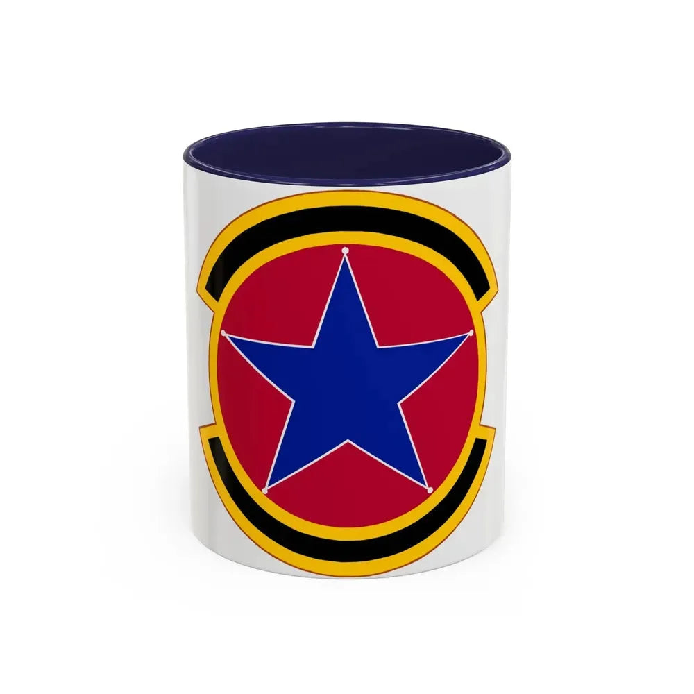 2 Operations Support Squadron ACC (U.S. Air Force) Accent Coffee Mug 11oz Navy - Go Mug Yourself