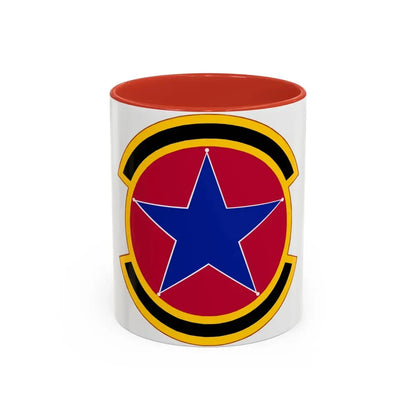 2 Operations Support Squadron ACC (U.S. Air Force) Accent Coffee Mug 11oz Red - Go Mug Yourself