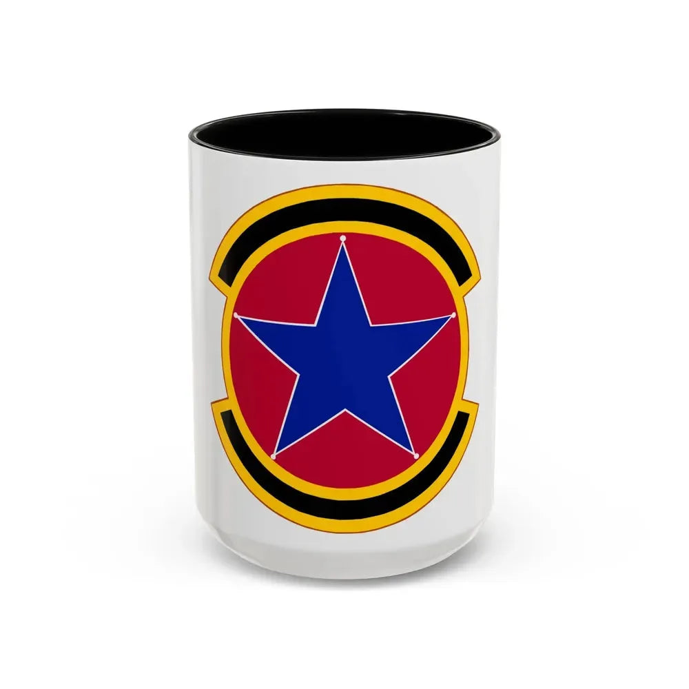2 Operations Support Squadron ACC (U.S. Air Force) Accent Coffee Mug 15oz Black - Go Mug Yourself