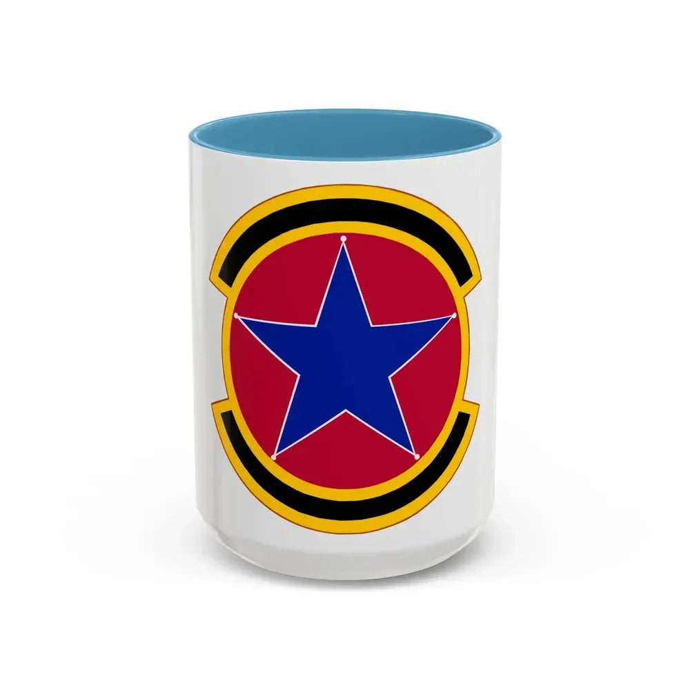 2 Operations Support Squadron ACC (U.S. Air Force) Accent Coffee Mug 15oz Light Blue - Go Mug Yourself