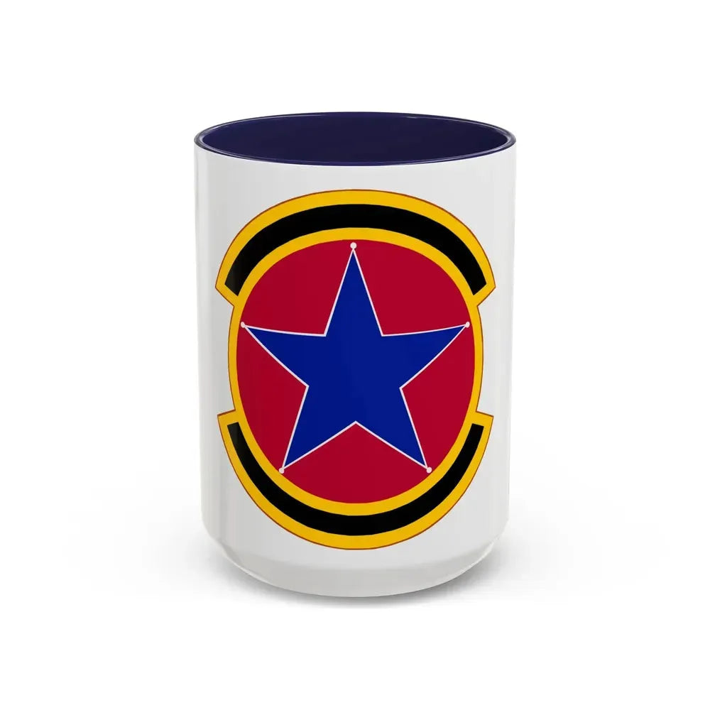 2 Operations Support Squadron ACC (U.S. Air Force) Accent Coffee Mug 15oz Navy - Go Mug Yourself