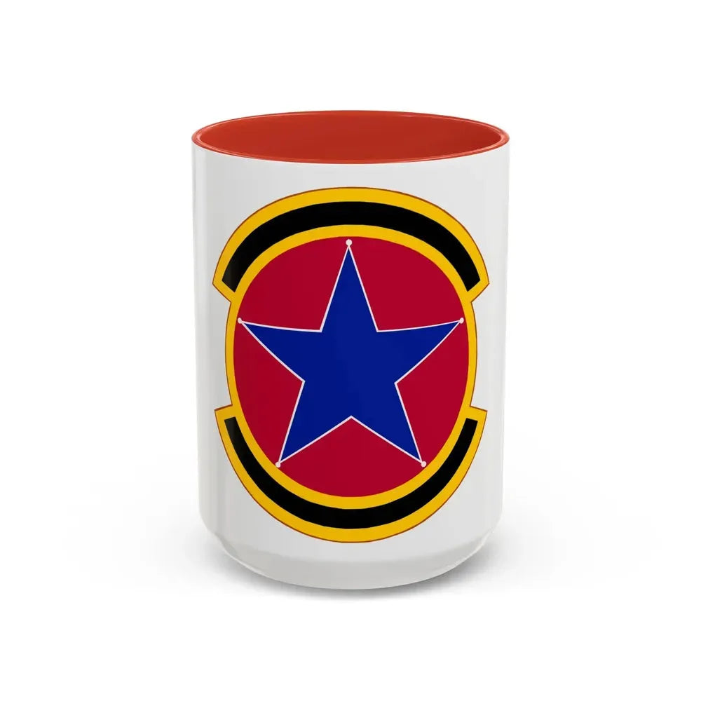 2 Operations Support Squadron ACC (U.S. Air Force) Accent Coffee Mug 15oz Red - Go Mug Yourself