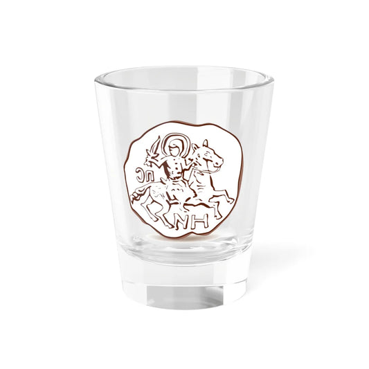 Печать Дмитрия-Донского 2 Reverse (Belarus) (Coat of Arms) Shot Glass 1.5oz 1.5oz - Go Mug Yourself